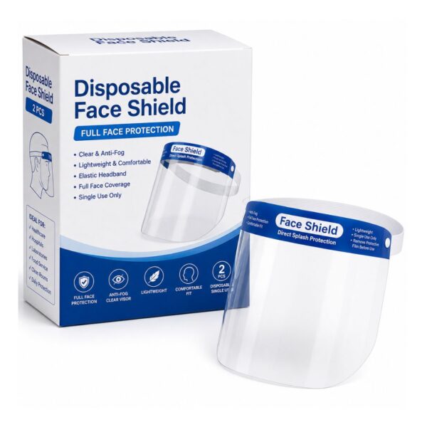 Protective Wear (7) Disposable Face Shield